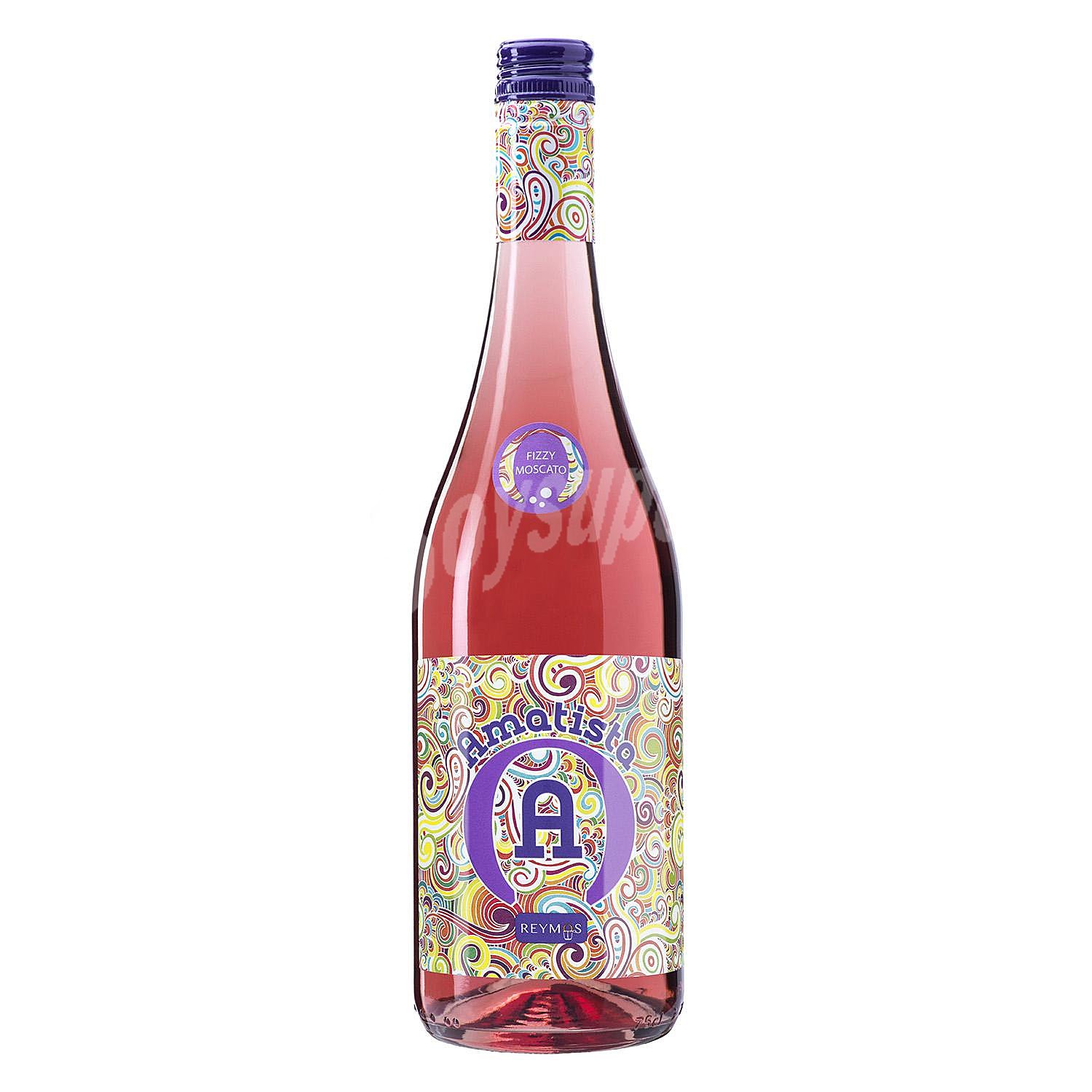 Vino D.O. Valencia rosado Moscato frizzante Amatista