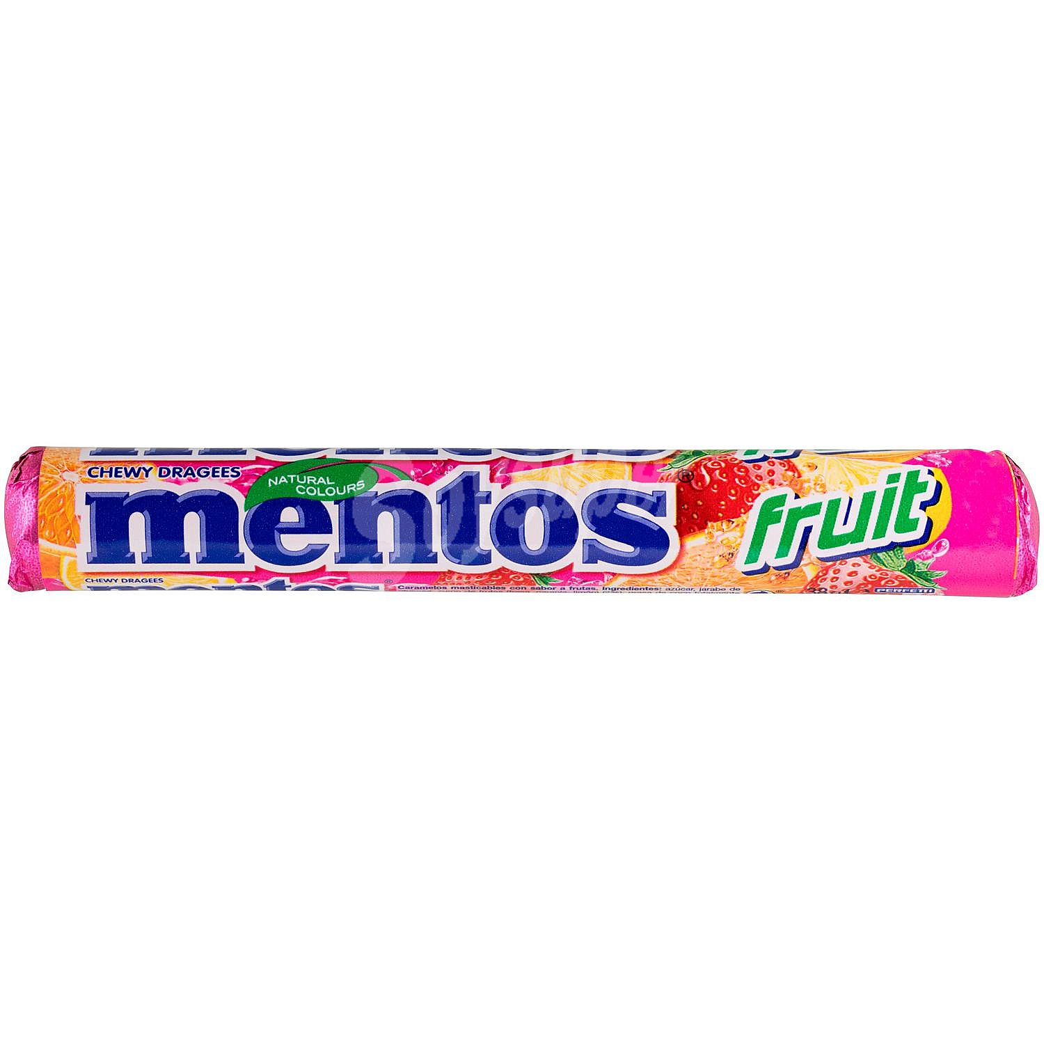 Caramelos Fruit Mentos sin lactosa