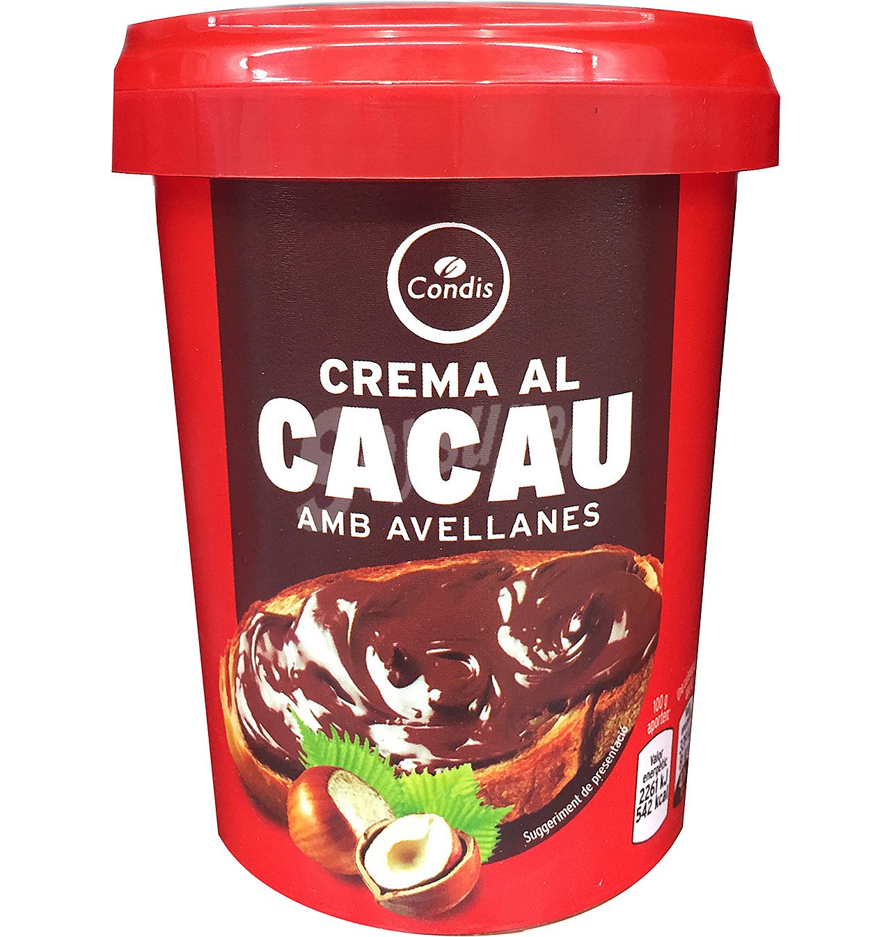 Crema cacao 1 sabor