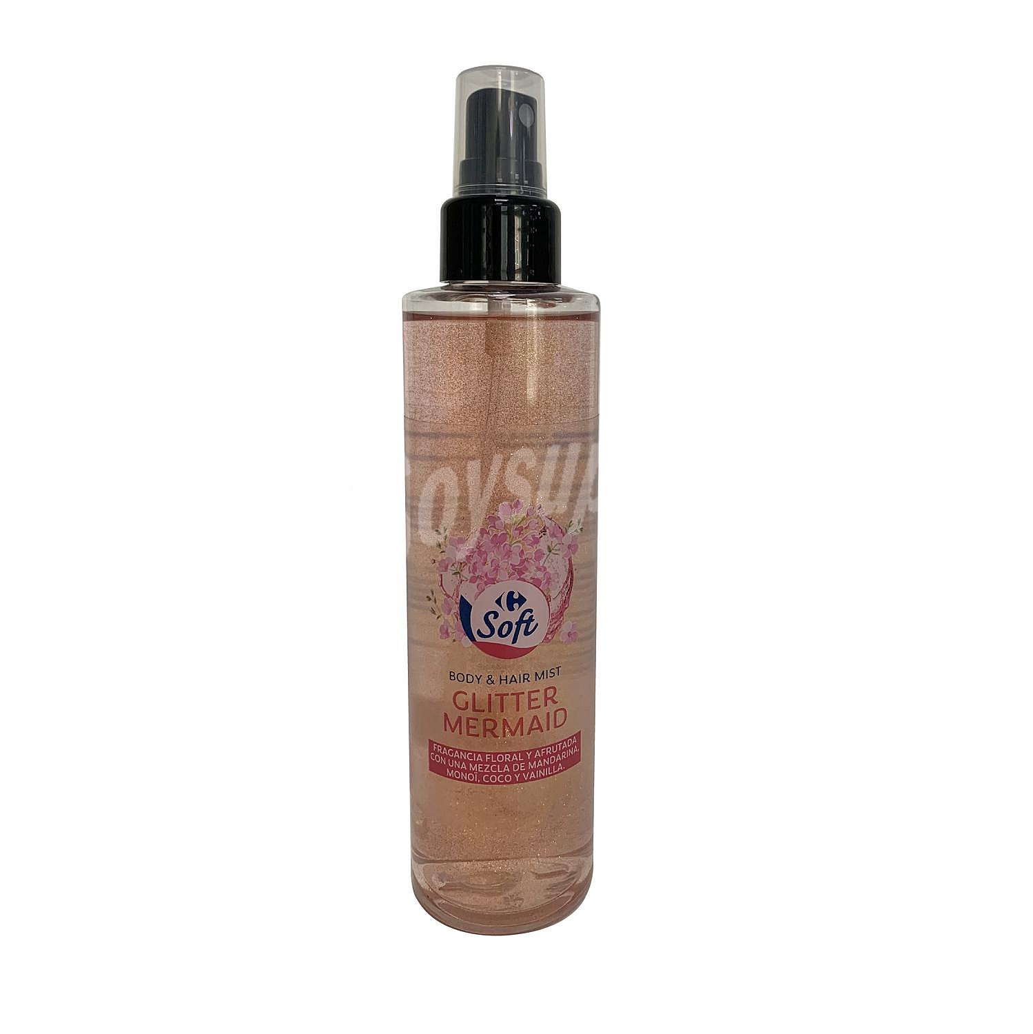 Body spray glitter Carrefour Soft