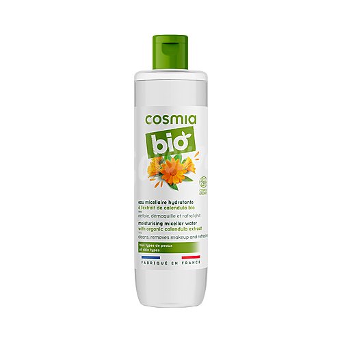 Cosmia Agua micelar con acción hidratante y desmaquillante cosmia Bio