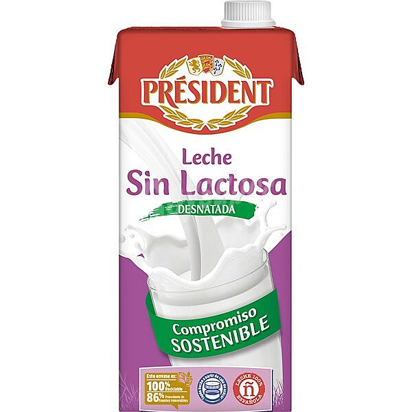 Leche desnatada Sin Lactosa