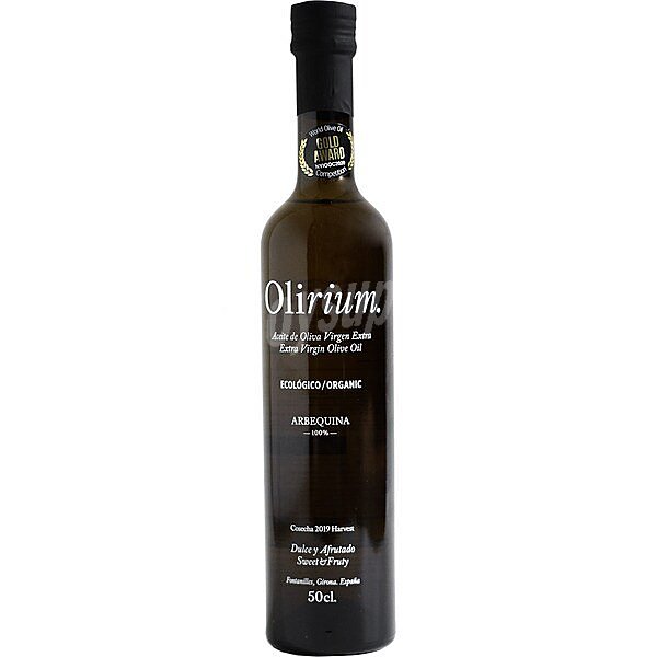 Aceite de oliva virgen extra arbequina 100% ecológico