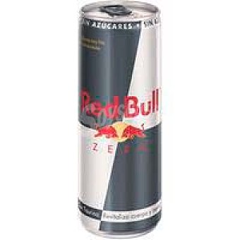 Bebida energética sin azúcar RED bull Zero, lata 25 cl