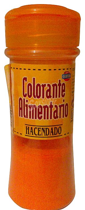 Colorante alimentario (tapon naranja)