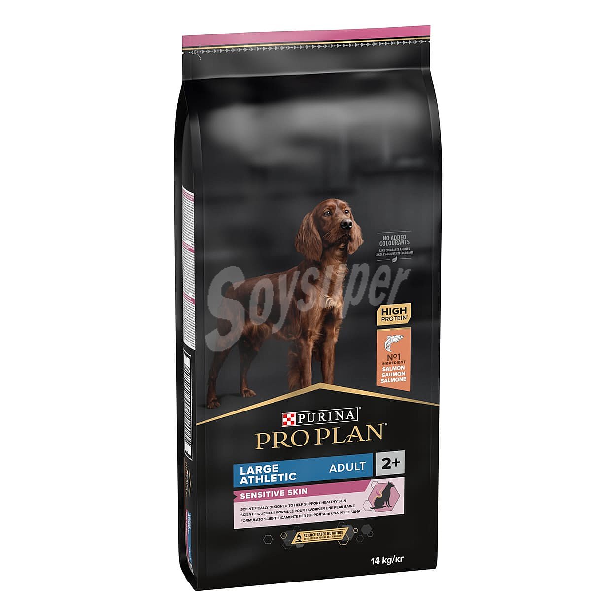 Sensitive Skin pienso para perros adultos tamaño grande con salmón