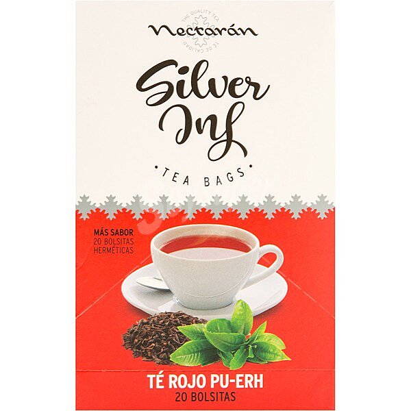 té rojo 25 bolsas