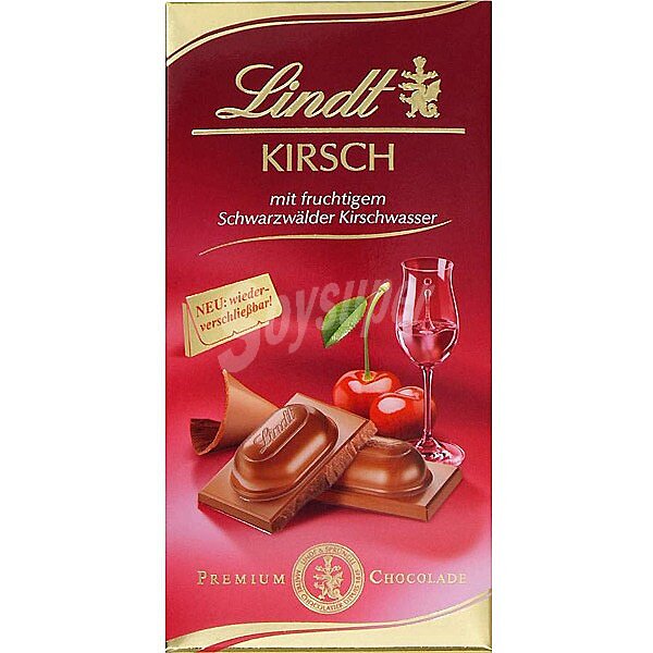 Chocolate relleno Kirsch