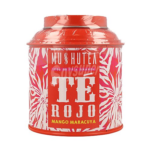 Mushutea Té rojo, mango y maracuyá tazze mushutea