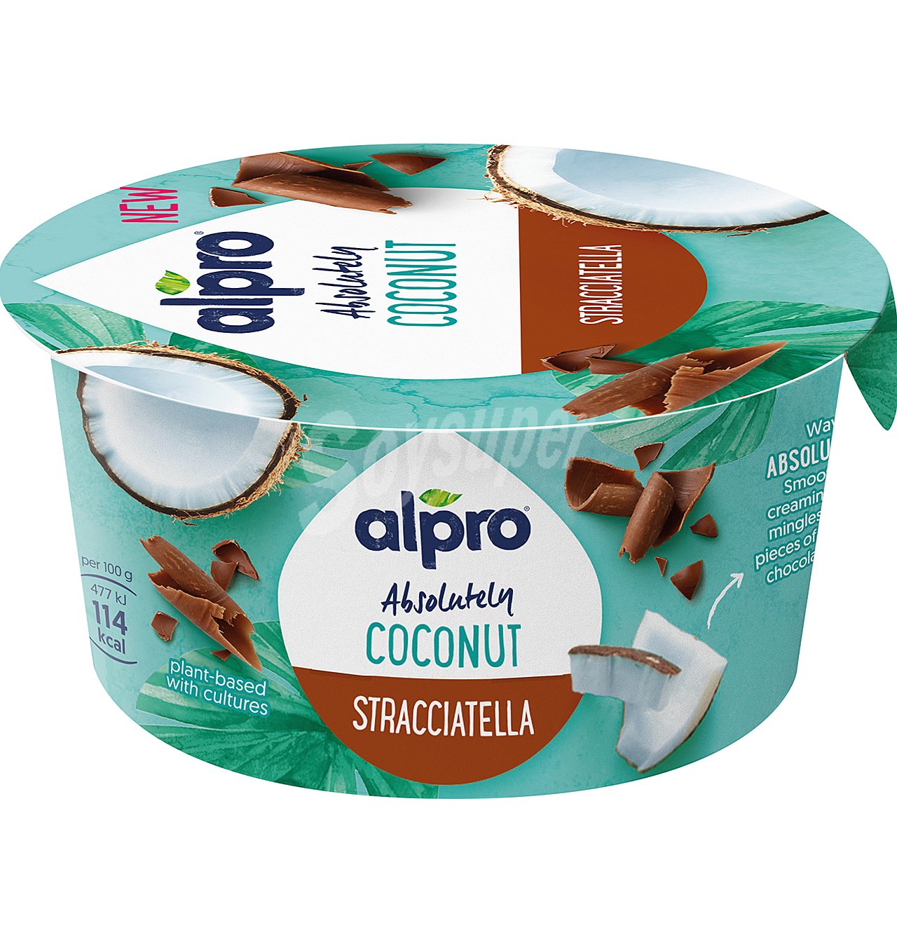 Yogur coco-stracciatela