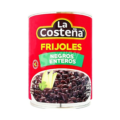 La costeña Frijoles negros enteros la costeña