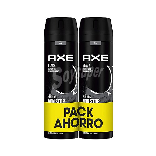 AXE Desodorante en spray para hombre con protección anti transpirante hasta 48 horas AXE Black