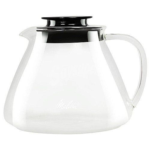 Jarra de vidrio borosilicato con tapa especial para café, , melitta