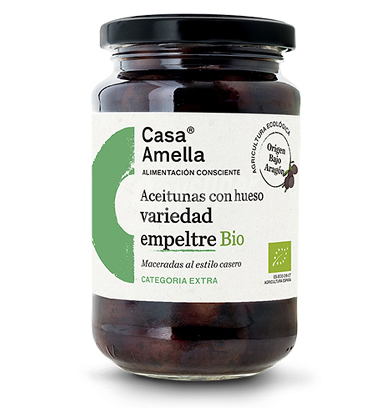 Aceitunas casa amella negra bio