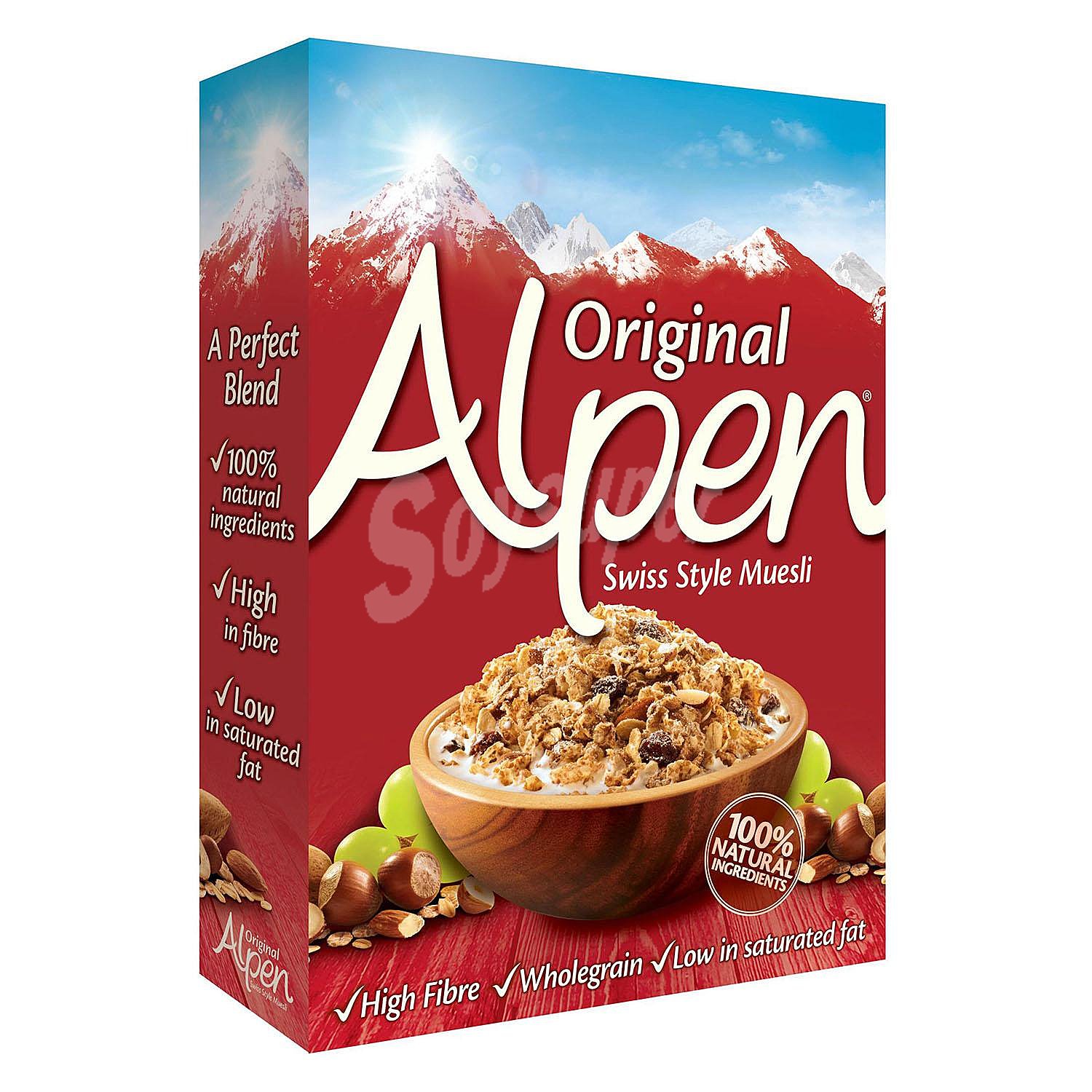 Muesli original 100% natural sin aceite de palma