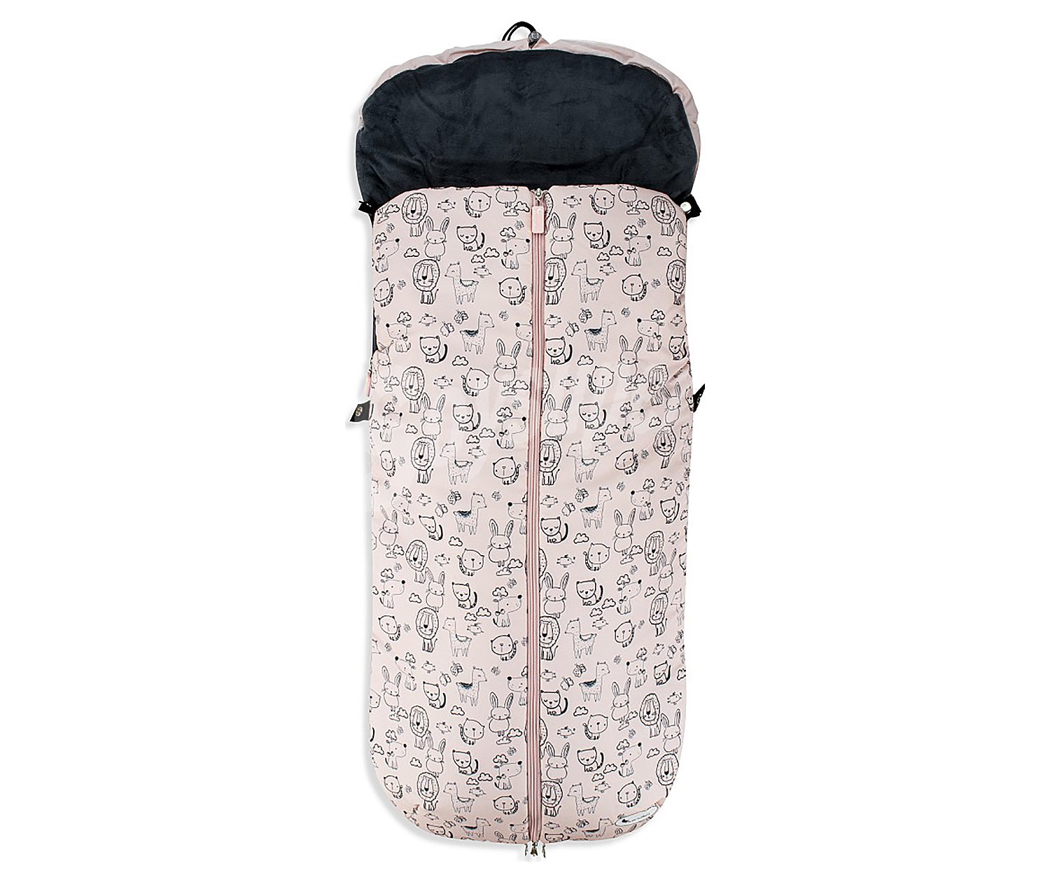 Saco para silla de paseo, modelo animalitos rosa, interbaby