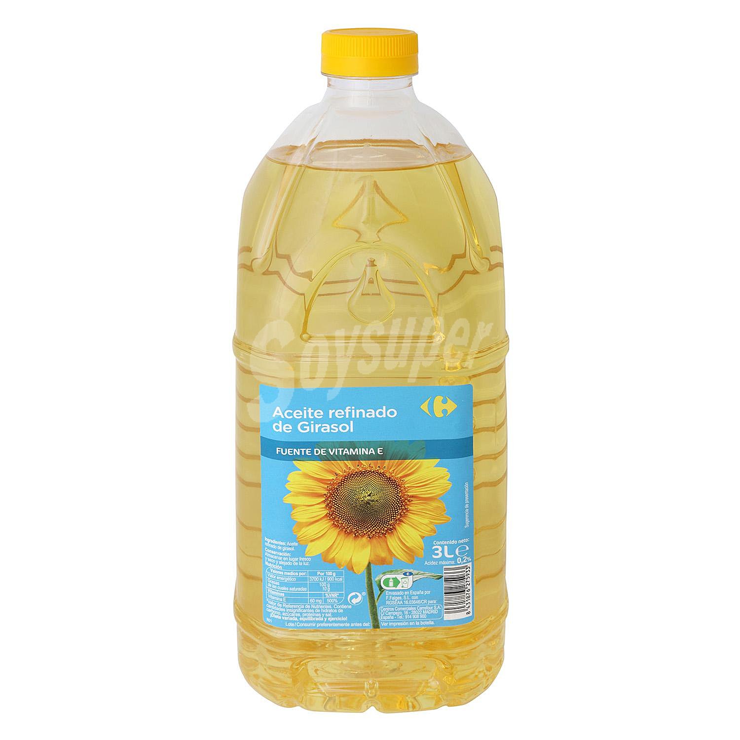 Aceite de girasol Carrefour