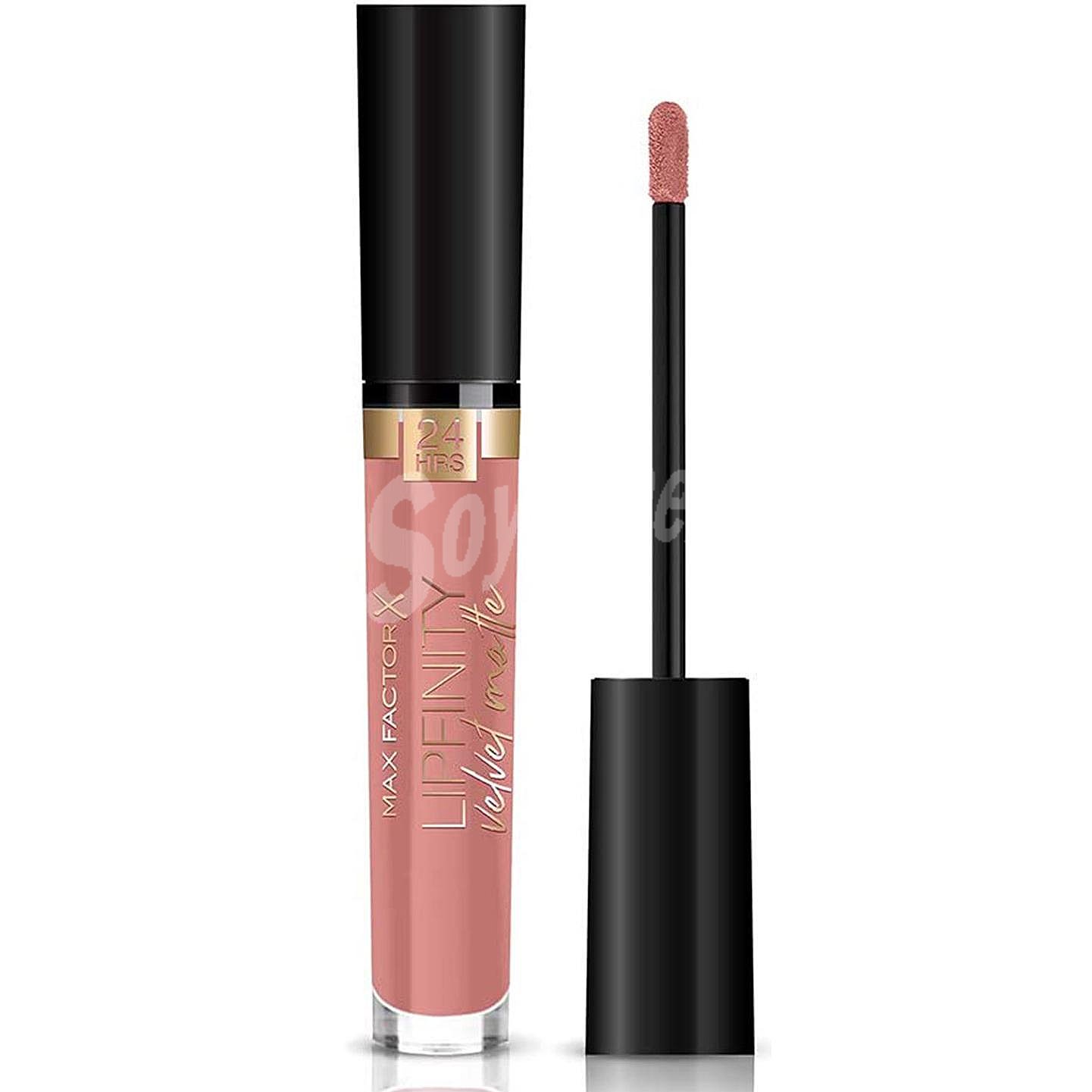 Barra de labios lipfinity velvet matte 015 nude silk