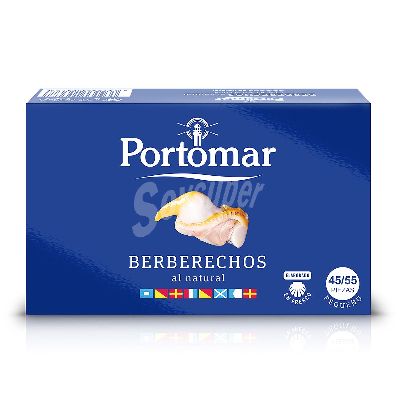 Berberecho portomar natural 45/55