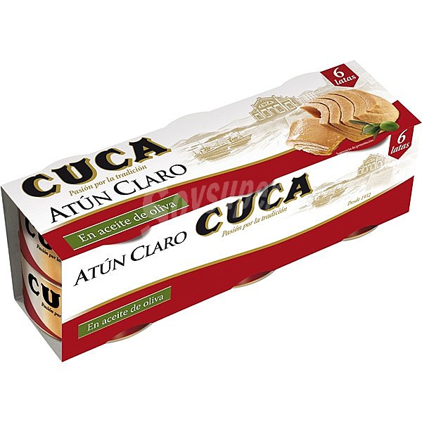 Atún claro en aceite de oliva