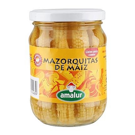 Mazorquitas maiz frasco cristal Amalur