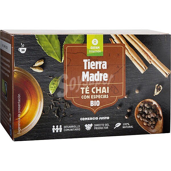 Tierra Madre té Chai con especias Bio