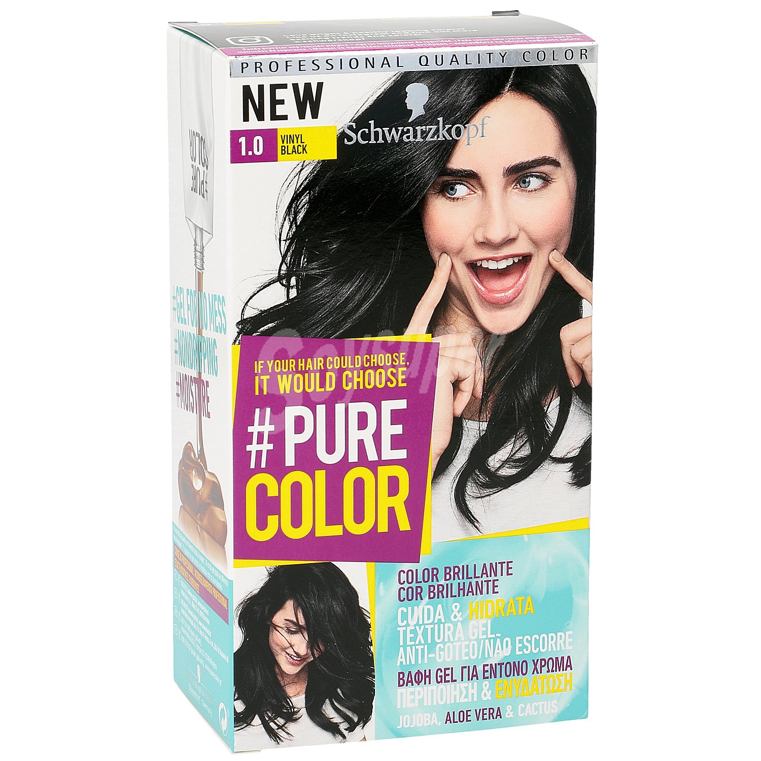 Tinte #pure Color 1.0 vinyl black