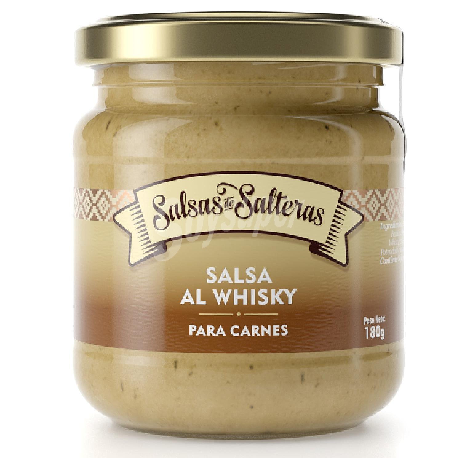 Salsa al whisky para carnes Salsas de sin gluten