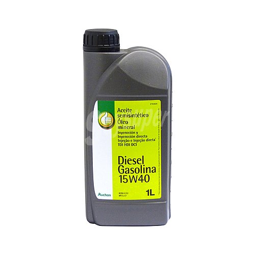 Aceite mineral para vehículos con motor diésel producto económico alcampo