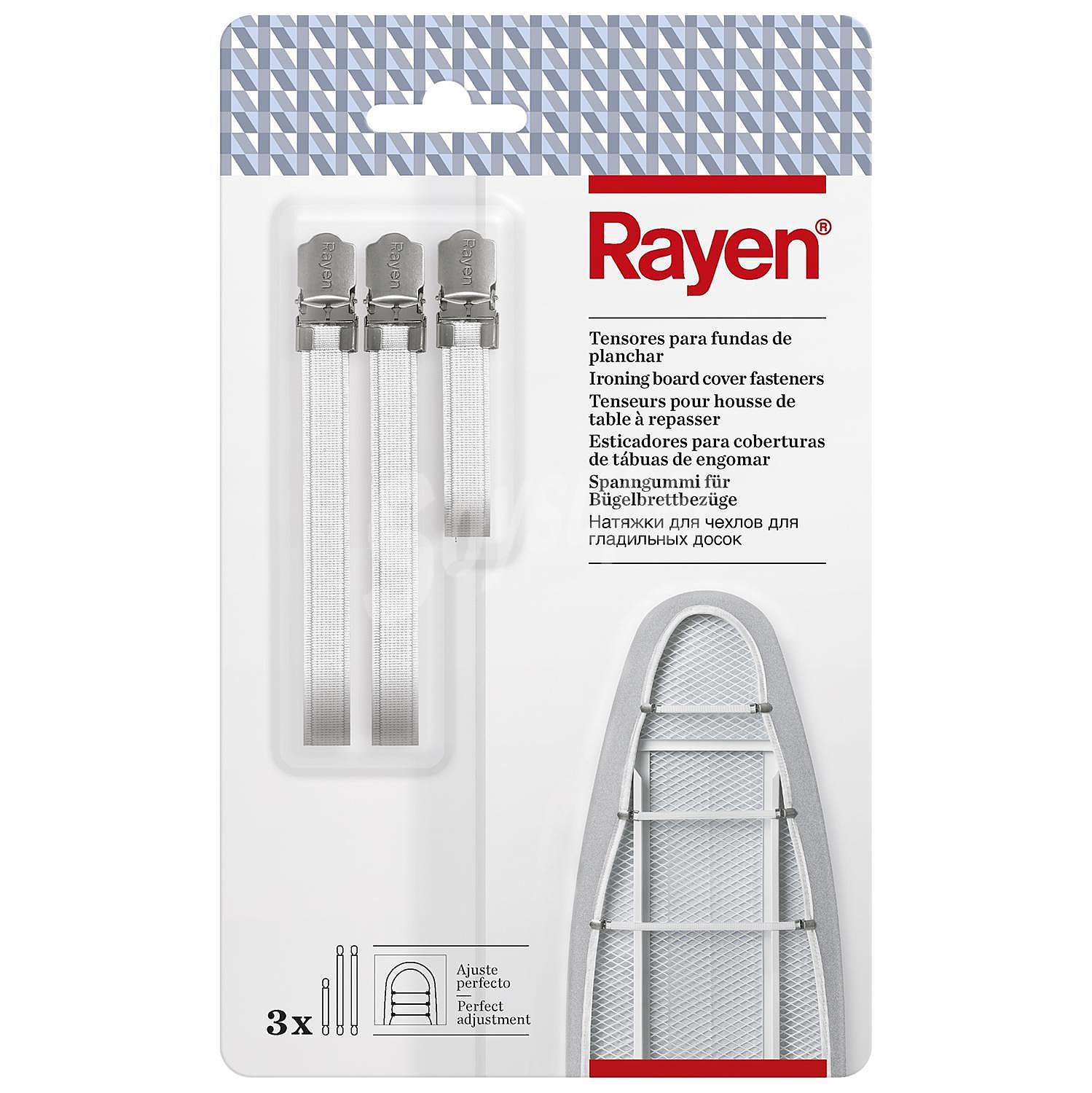 Set de 3 Tensores para Fundas de Planchar rayen