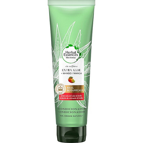 Bio renew acondicionador protección del color & brillo extra aloe + mango sin sulfatos