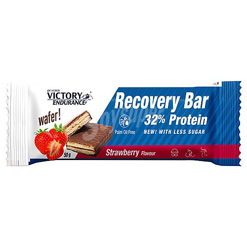 Weider Barrita 32% proteína de chocolate con sabor a fresa weider