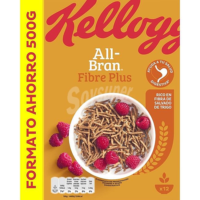 Cereales kellogg`s plus