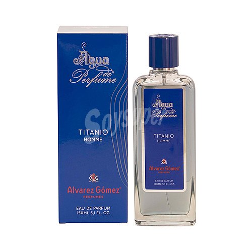 Alvarez gómez Eau de parfum para hombre con vaporizador en spray alvarez gómez Titanio