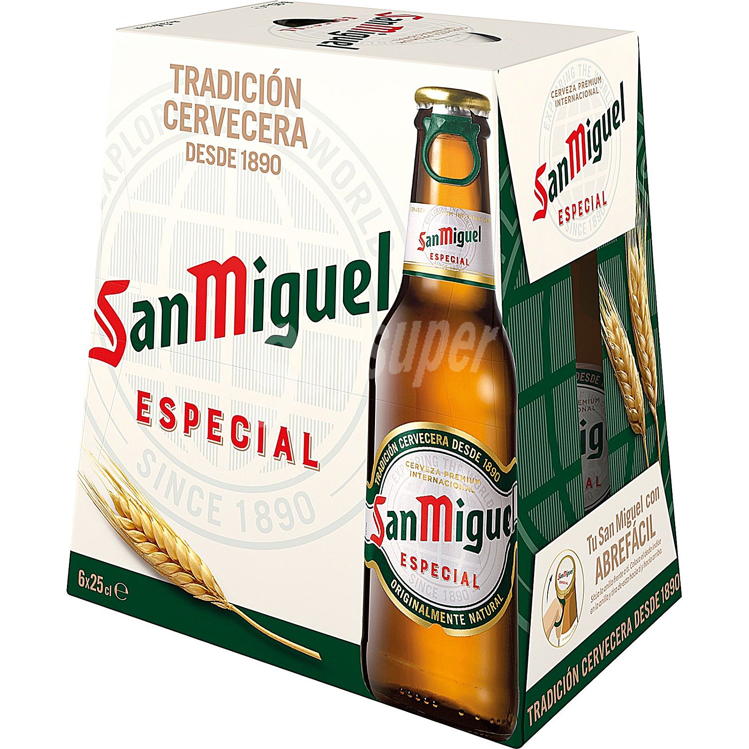 Cerveza SAN miguel, pack botellín