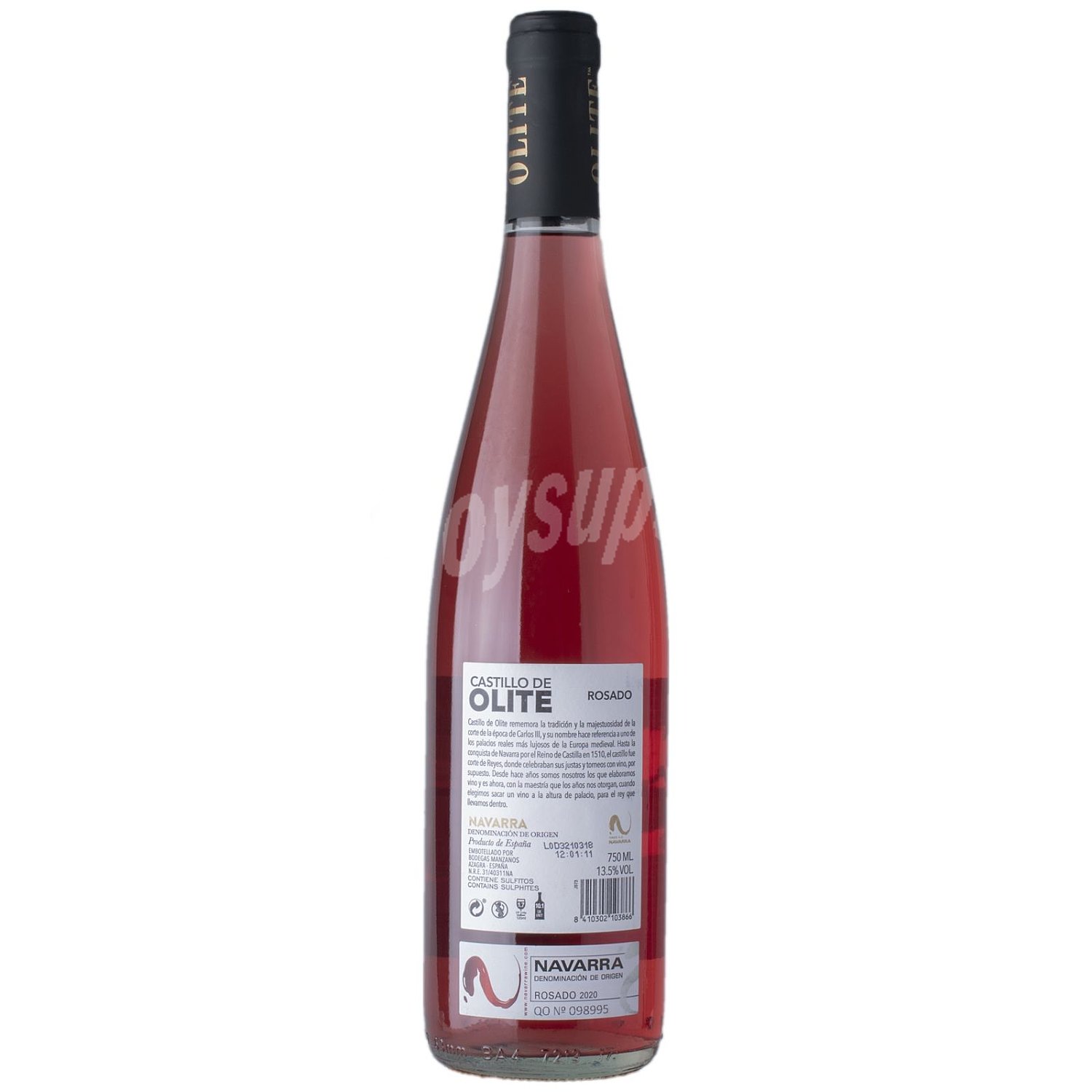 Vino Rosado D.O. Navarra castillo DE olite