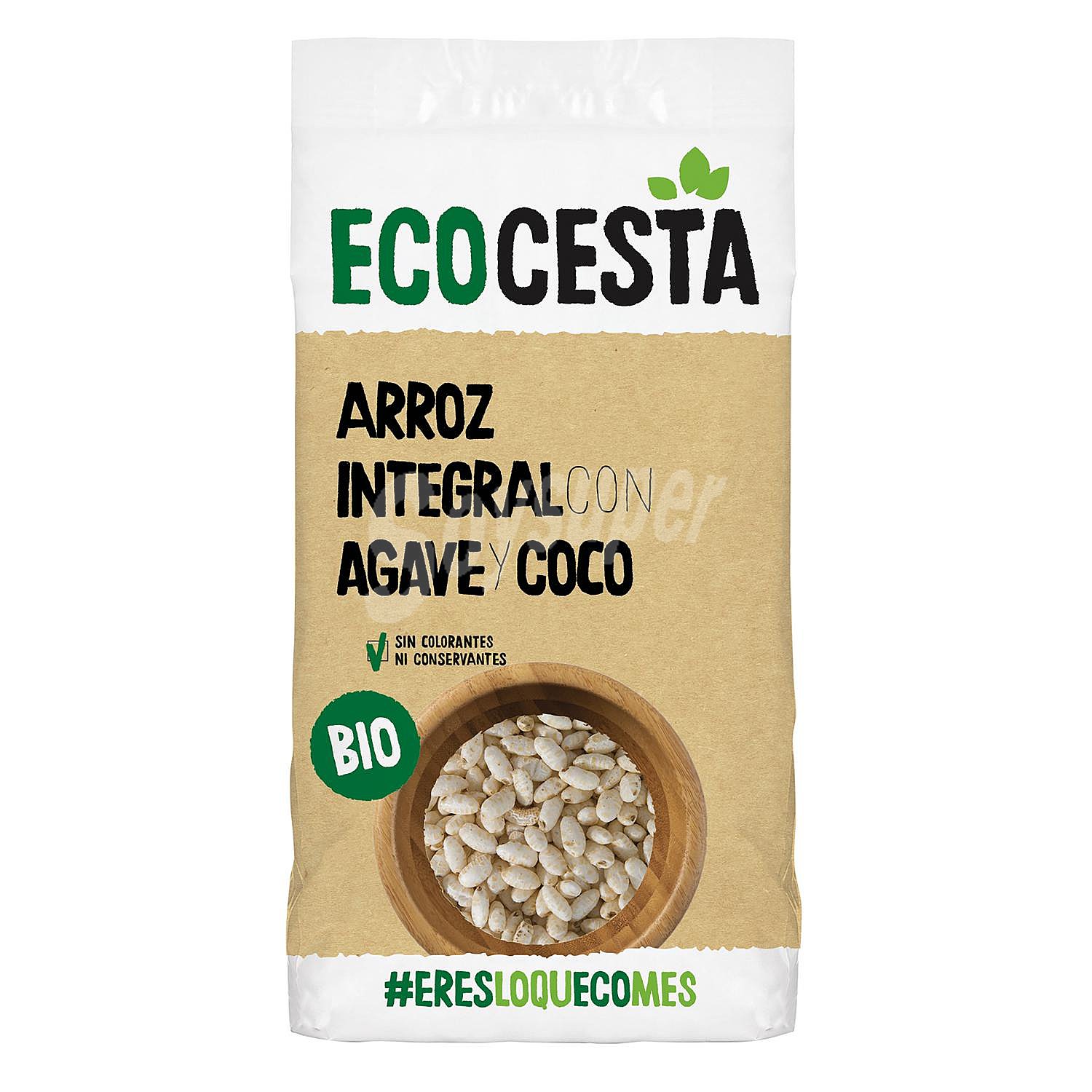 Arroz integral hinchado ecológico ecocesta