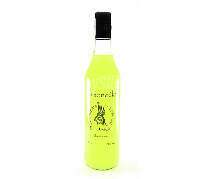 Licor limoncello artesanal sin colorantes