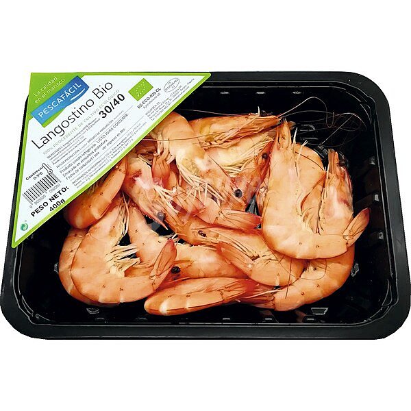 Langostino cocido BIO 30-40 pzas/kg