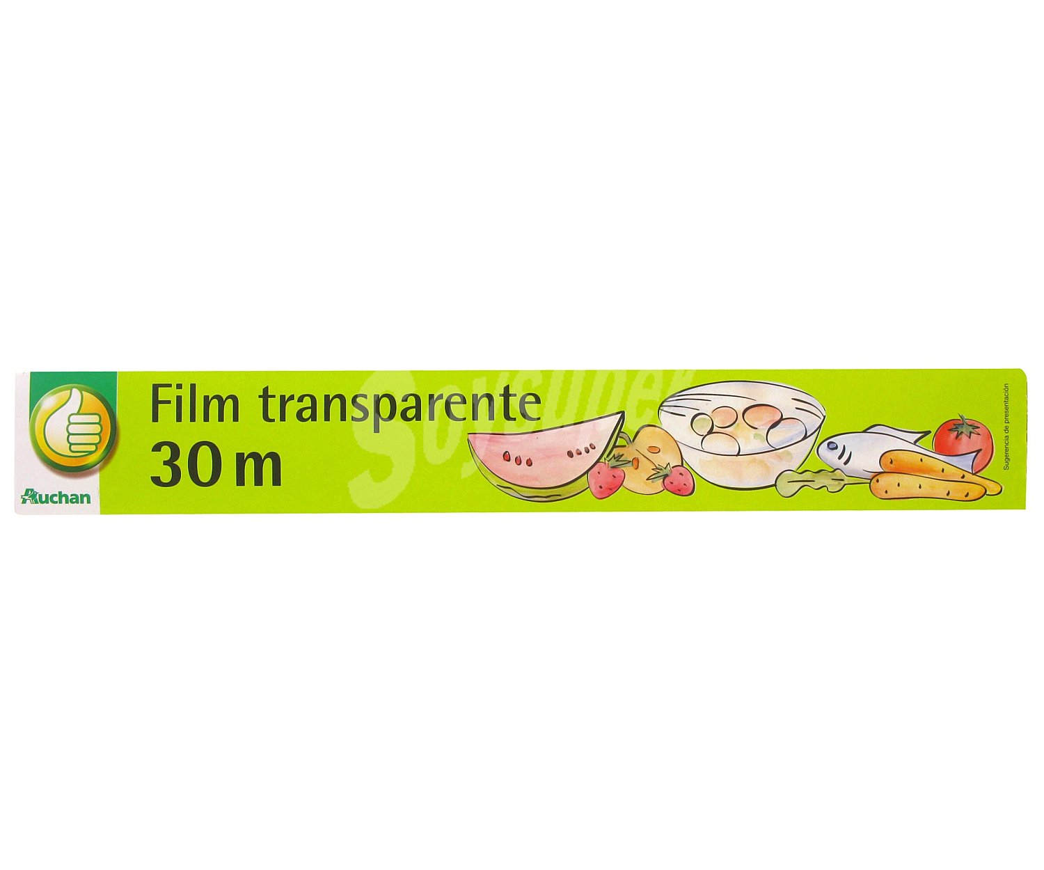 Film transparente 30 mts