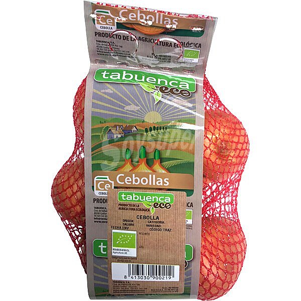 Cebolla de agricultura ecológica