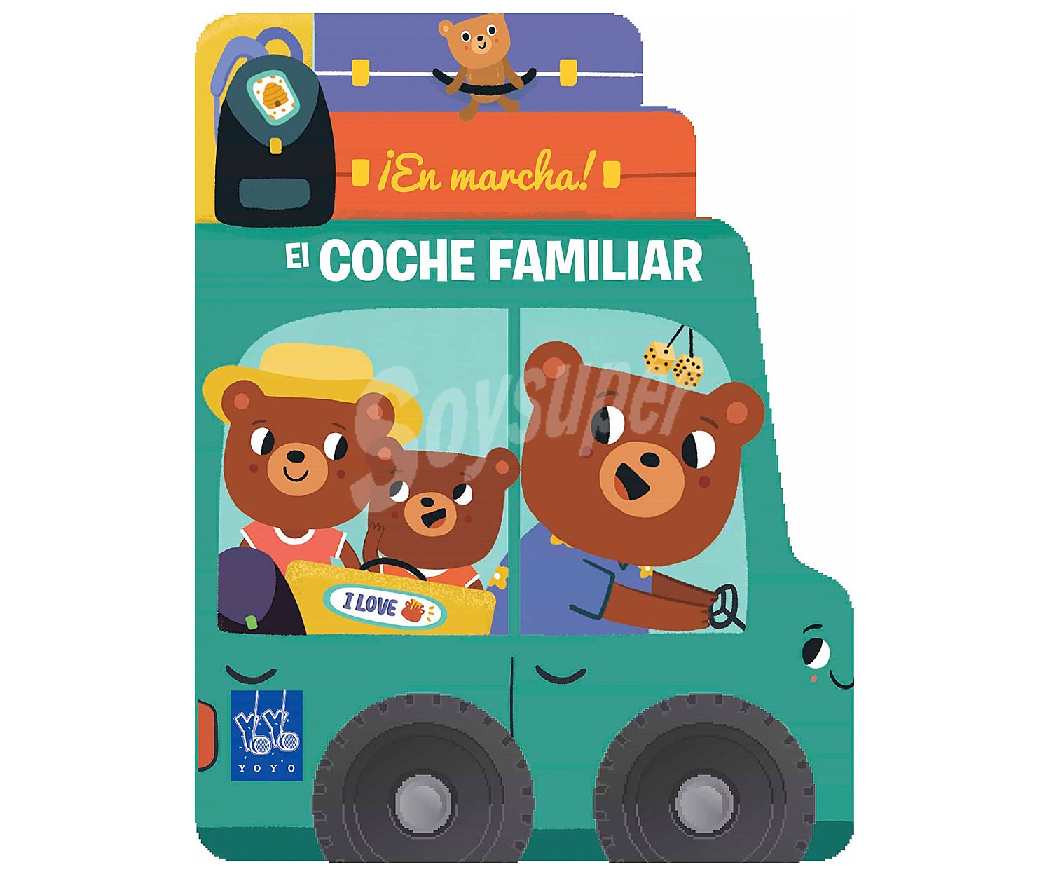 ¡En marcha! El coche familiar, vv.aa. Género: infantil, preescolar. Editorial yoyo