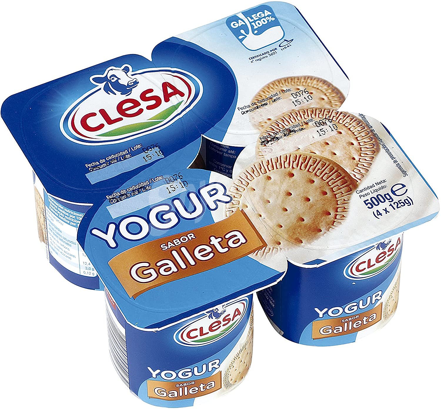 Yogur de vainilla