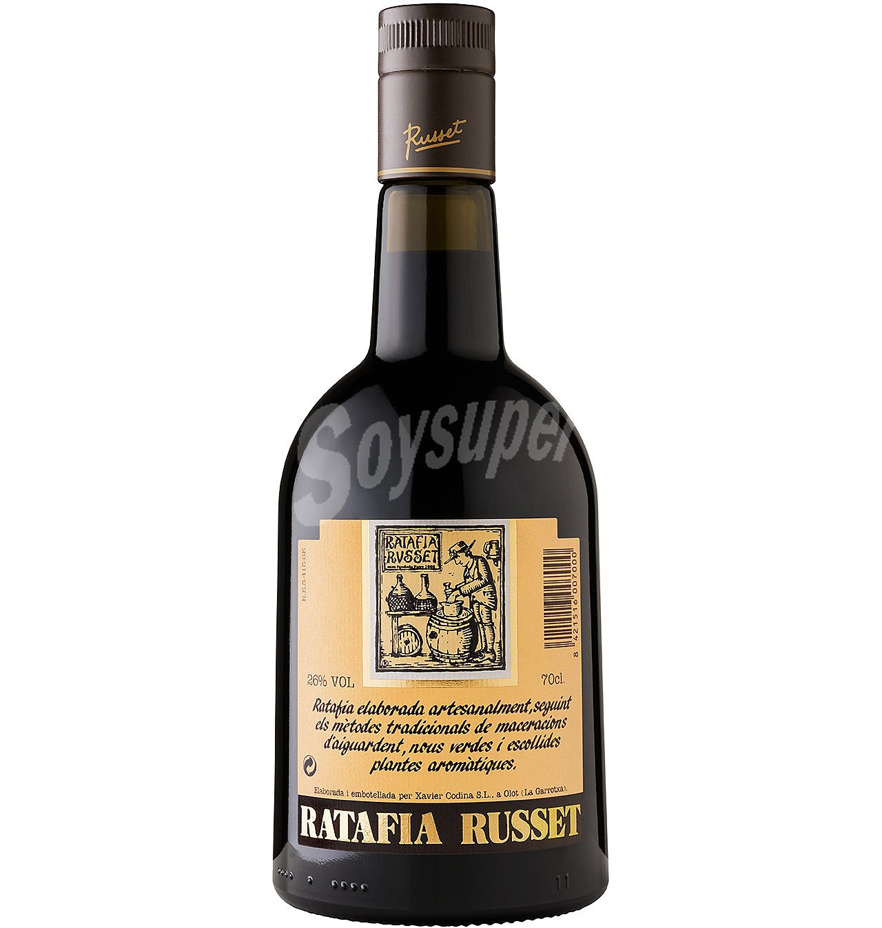 Licor ratafia Russet