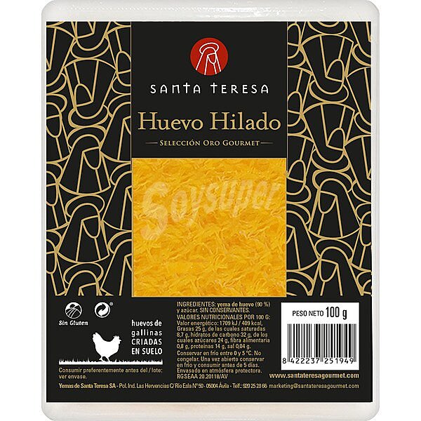 Huevo hilado Selección Oro Gourmet