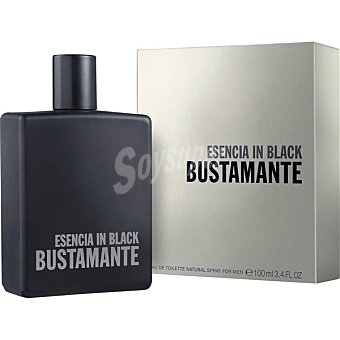 Colonia esencia In black Bustamante para hombre