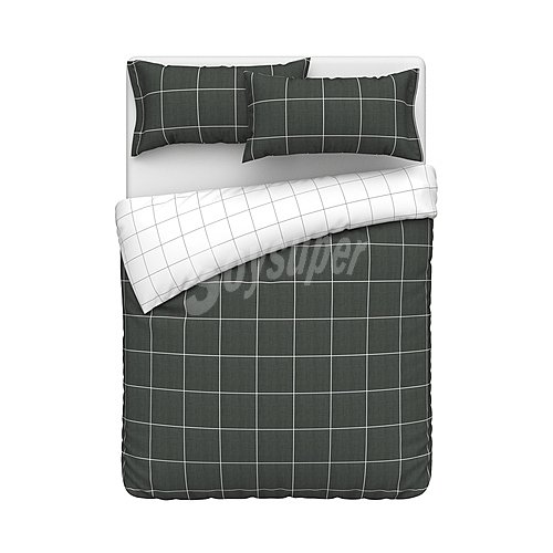 Juego funda nórdica para cama 135cm. 100% Algodón, actuel