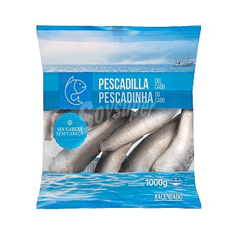 Pescadilla congelada entera sin cabeza del cabo