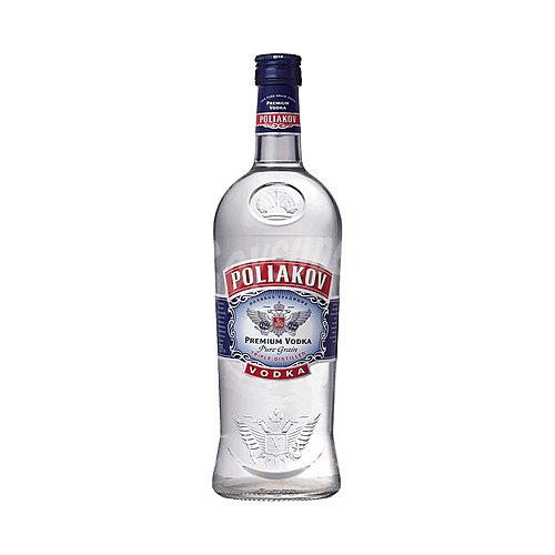 Poliakov Vodka blanco premium con triple destilación poliakov