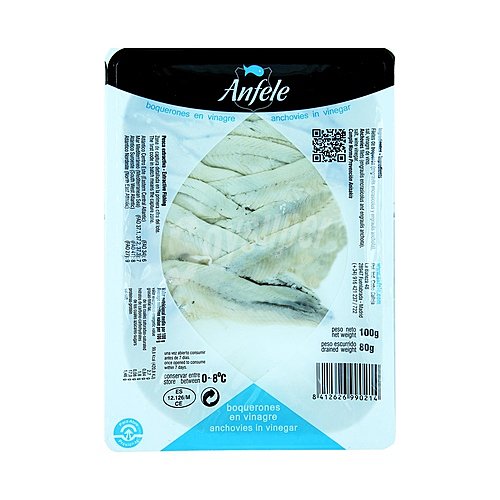 Anfele Filetes de boquerón en vinagre anfele